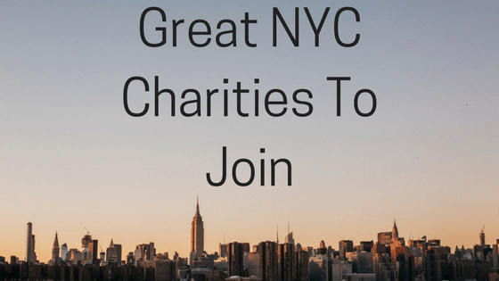 Great NYC Charities To Join